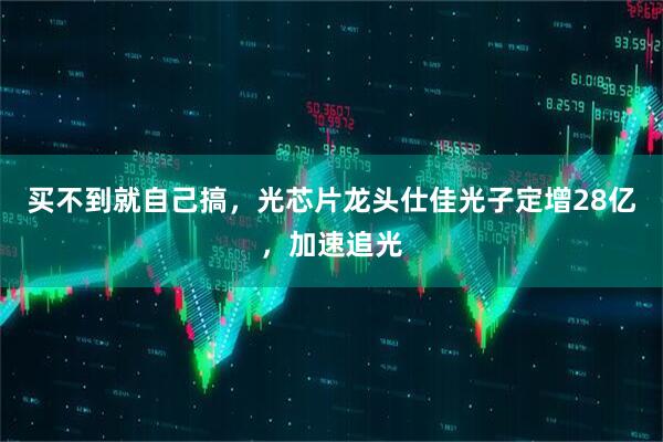 买不到就自己搞，光芯片龙头仕佳光子定增28亿，加速追光